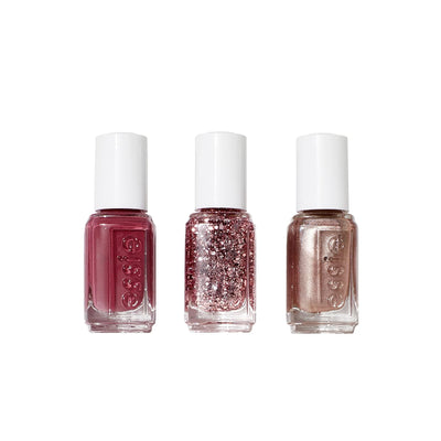 essie Nail Polish, 8-Free Vegan, 3pc Set, The Essie Express: Whimsical Pinks, 1 Kit