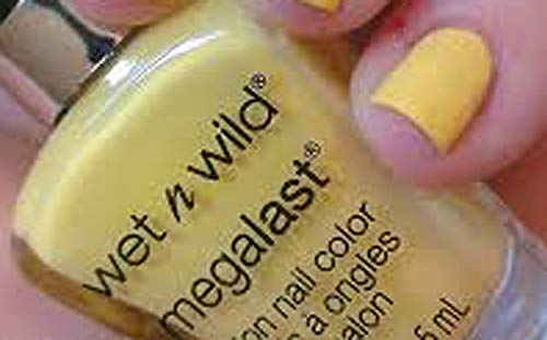 Wet N Wild Megalast Nail Color, 0.45 fl oz / 13.5 mL (1 Pack, D290C My Butter Half)