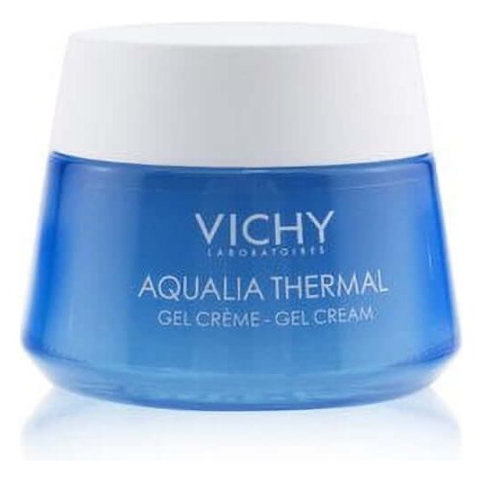 Vichy Aqualia Thermal Mineral Water Gel Moisturizer for Face with 97% Natural Origin Hyaluronic Acid, Dermatologist Recommended for 48-hr Hydration, Mineral Oil & Paraben-Free, 1.69 Fl. Oz