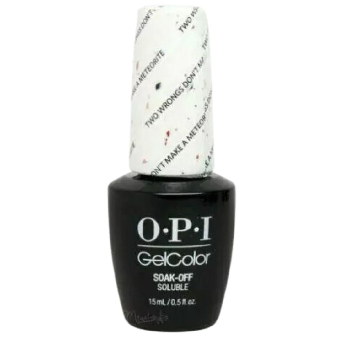 OPI Gel Color Two Wrongs Don't Make a Meteorite (HP G48) - Store