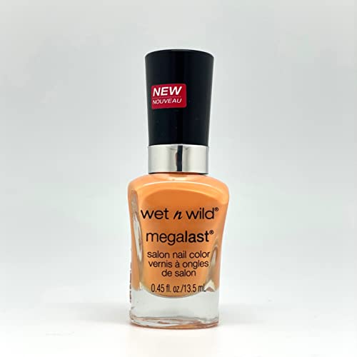 Wet N Wild Megalast Nail Color, 0.45 fl oz / 13.5 mL (1 Pack, D291C You're A Cutie)